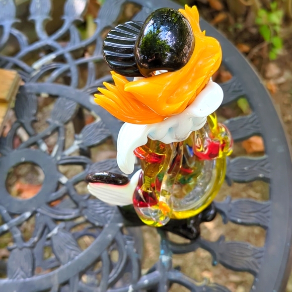 Rare HTF Vintage 💎 Murano, Italy 🤡 hand-blown VENETIAN GLASS CLOWN 🤡 pristine - Picture 7 of 13